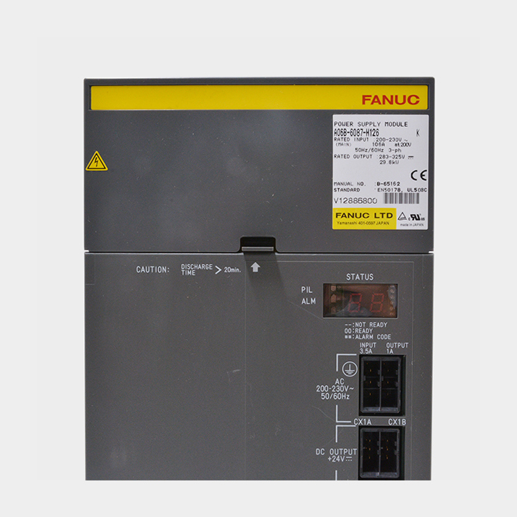 Manufacturer for Fanuc Bz Sensor - Japan original fanuc power supply module A06B-6087-H126 – Weite detail pictures
